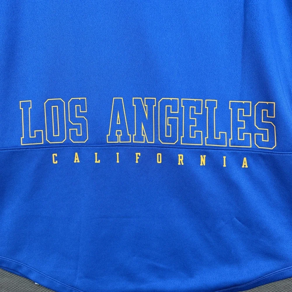 UCLA Bruins Under Armour Pullover Women's Medium Blue 1/4 Zip Loose Los Angeles